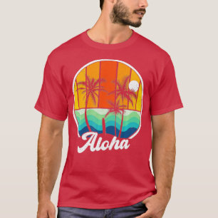 Camiseta Aloha Hawaii Hawaiian s For Boys Girls Palm Tree S
