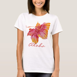 Camiseta Aloha | Hawaii Hibiscus Flower T-Shirt