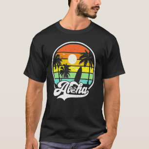 Camiseta Aloha Hawaii Ilha Hawaii - Prancho de Palm Beach