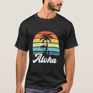 Camiseta Aloha Hawaii Ilha Hawaii - Prancho de Palm Beach