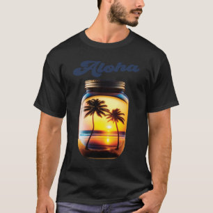 Camiseta Aloha Hawaii Ilha Hawaii - Prancho de Palm Beach