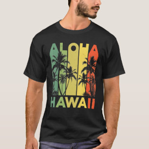 Camiseta Aloha Hawaii Ilha Hawaii - Prancho de Palm Beach