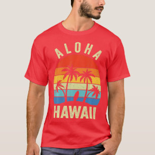 Camiseta Aloha Hawaii Ilha Hawaii - Prancho de Palm Beach