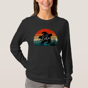 Camiseta Aloha Hawaii Ilhas Hawaii Tartaruga Marítima