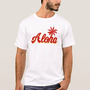 Camiseta Aloha Hawaii Palm Tree