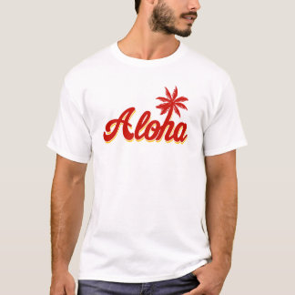 Camiseta Aloha Hawaii Palm Tree