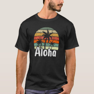 Camiseta Aloha Hawaii Surfing Retro Sunset 49