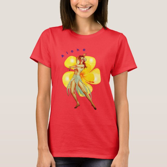 Camiseta Aloha Hawaii T-Shirt (Frente)