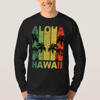 Camiseta Aloha Hawaii Tropical Summer Vacation Hawaiian Isl