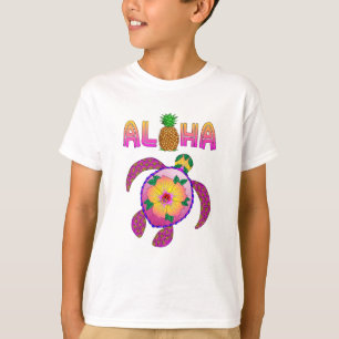 Camiseta Aloha Hawaiian Honu Turtle
