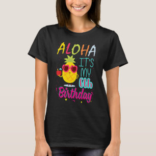 Camiseta Aloha It's My 6th Birthday Hawaiian 6 Years Toddle