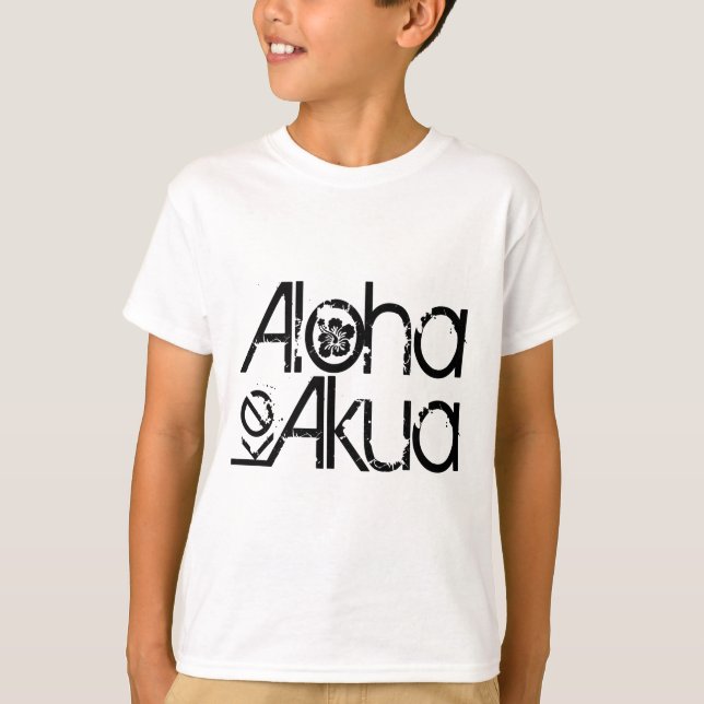 Camiseta Aloha KE Akua - o deus é amor (Frente)
