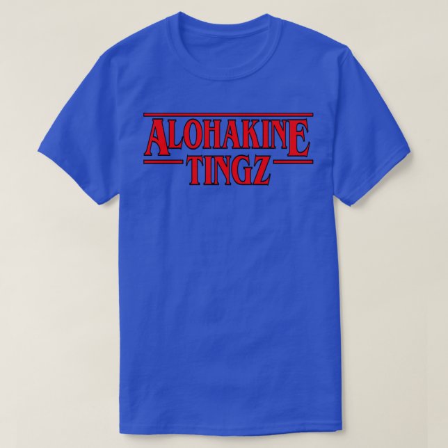 Camiseta Aloha Kine Tingz TShirt (Frente do Design)