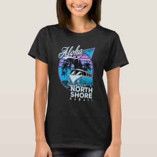 Camiseta Aloha North Shore Hawaii Summer Sunset u201980s Su
