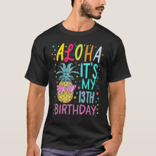 Camiseta Aloha Pineapple 13 Girl B Aloha Hawaii