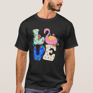 Camiseta Aloha Praias Abacaxi Havaiano Flamingo