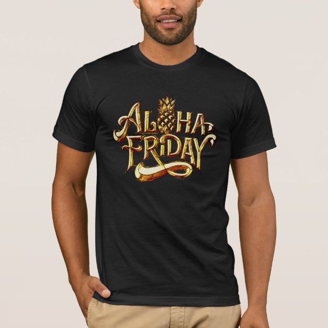 CAMISETA ALOHA SEXTA-FEIRA (Frente)