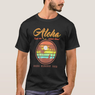 Camiseta Aloha Snackbar lc Waikiki Cloth Para A Limpeza Do