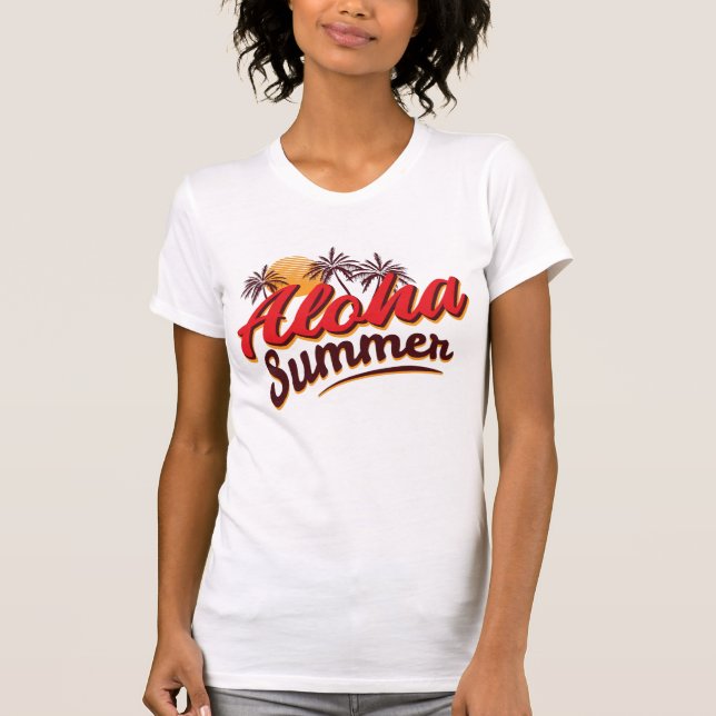 Camiseta Aloha Summer (Frente)