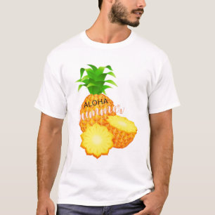 Camiseta Aloha Summer Pineapple_ Hawaiai Islands