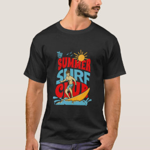 Camiseta Aloha Surfer Duo Tempo Para Surf Em Uma Onda