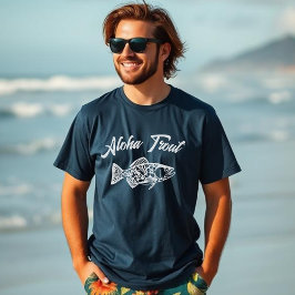 Camiseta Aloha Trout-Fish Style