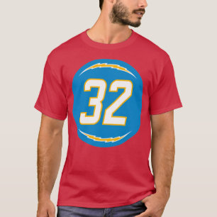 Camiseta Alohi Gilman Número 32 Jersey Los Angeles Chargers