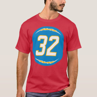 Camiseta Alohi Gilman Número 32 Jersey Los Angeles Chargers