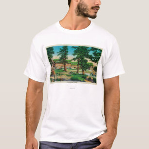 Camiseta Alojamento do lago crater e lago velho