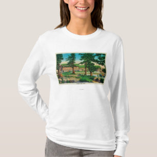 Camiseta Alojamento do lago crater e lago velho