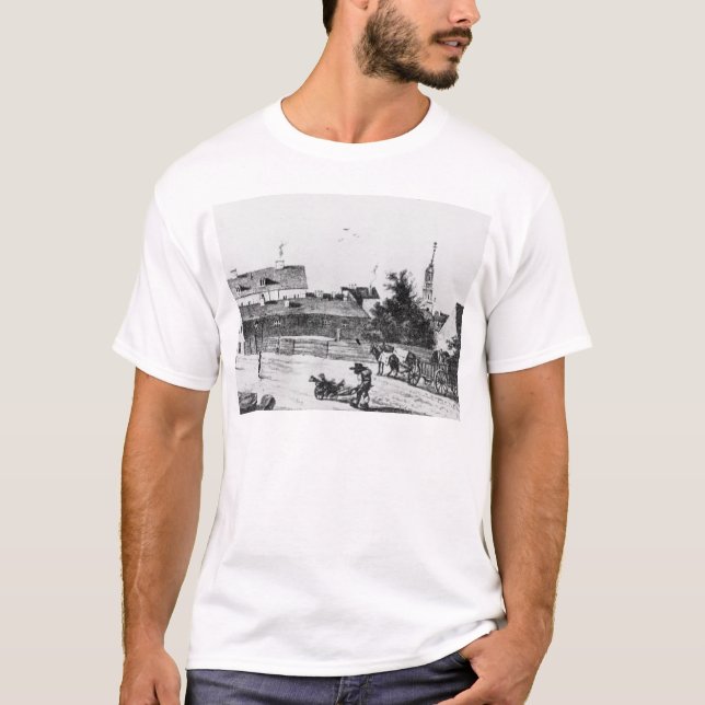 Camiseta Alojamento na porta de Rosenthaler (Frente)