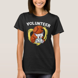Camiseta Alojamento voluntário para animais de salvamento