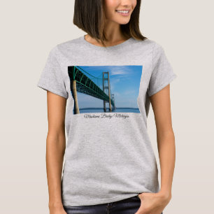 Camiseta Along Mackinac Bridge