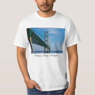 Camiseta Along Mackinac Bridge