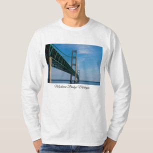 Camiseta Along Mackinac Bridge