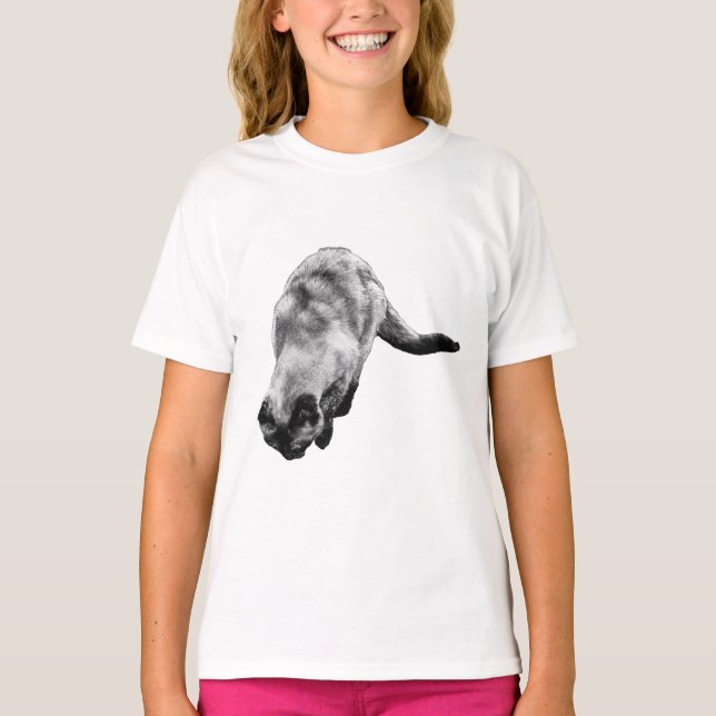 Camiseta Alongamento Calmo, Humor Fácil (Frente)