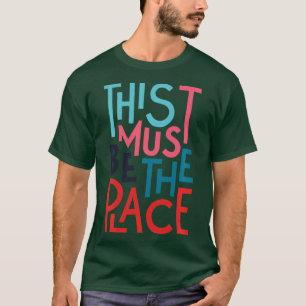 Camiseta Alongar Cabeças Deve Ser O Lugar De Longa Folga