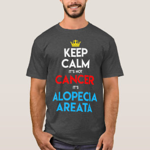 Camiseta Alopecia Areata Sensibilização Cabelo Perda De C