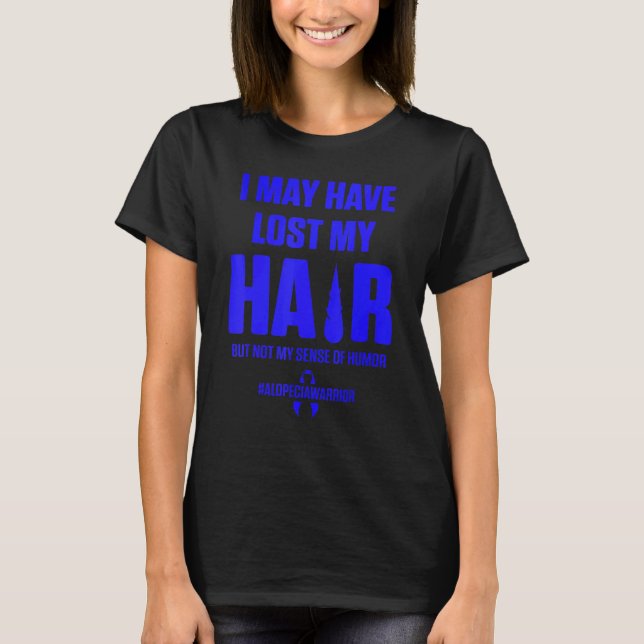 Camiseta Alopecia Awareness Hair Loss Warrior Survivor 2 (Frente)