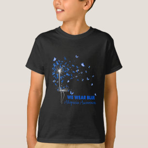Camiseta Alopecia Consciência Fé Esperança Ama Dandelion