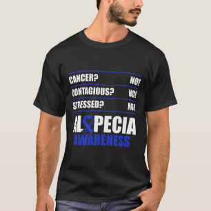 Camiseta Alopecia Sensibilização Cabelo Perda Guerreiro Lut
