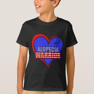 Camiseta Alopecia Sensibilização Cabelo Perda Guerreiro Org
