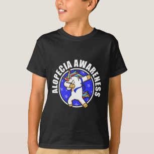 Camiseta Alopecia Sensibilização Cabelo Perda Guerreiro Sob