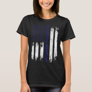 Camiseta Alopecia Sensibilização Cabelo Perde Bandeira Guer