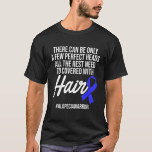 Camiseta Alopecia Sensibilização Cabelo Perdido Guerreiro C