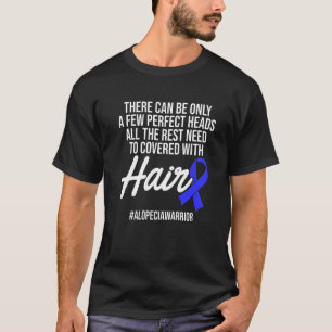 Camiseta Alopecia Sensibilização Cabelo Perdido Guerreiro C
