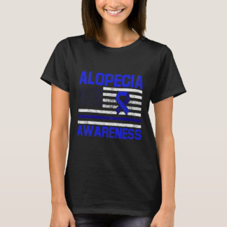 Camiseta Alopecia Sensibilização Guerreiro de Perda de Cabe