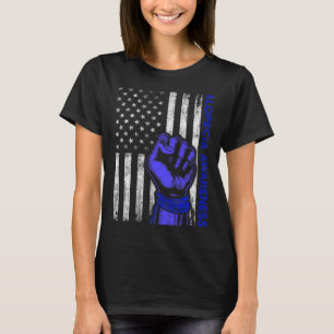 Camiseta Alopecia Sensibilização Guerreiro de Perda de Cabe