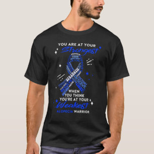 Camiseta Alopecia Warrior Você Está No Seu Mais Forte