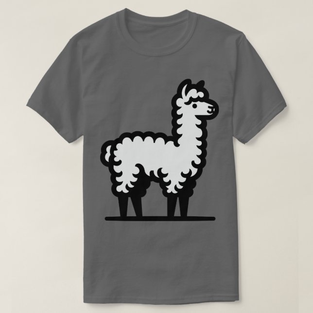 Camiseta Alpaca (Frente do Design)